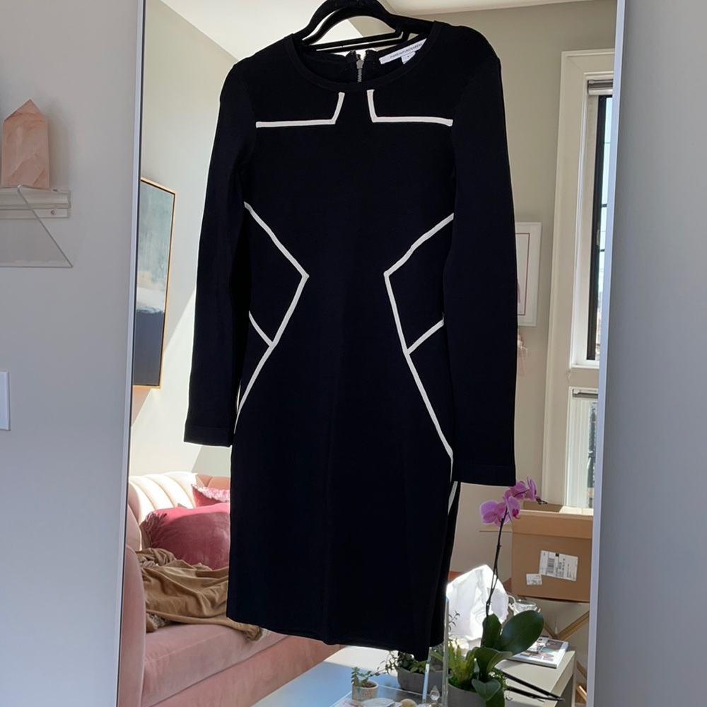 DVF midi sweater dress